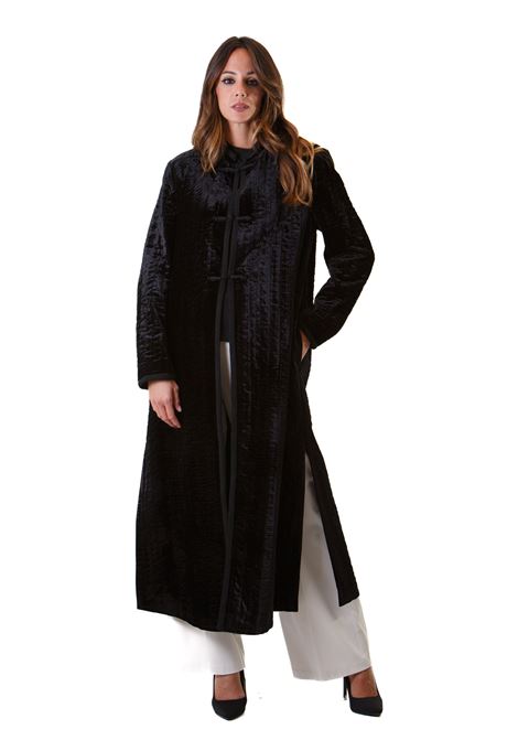 Cappotto in velluto plissé trapuntato FORTE FORTE | Cappotti | 13260MYCOAT8002